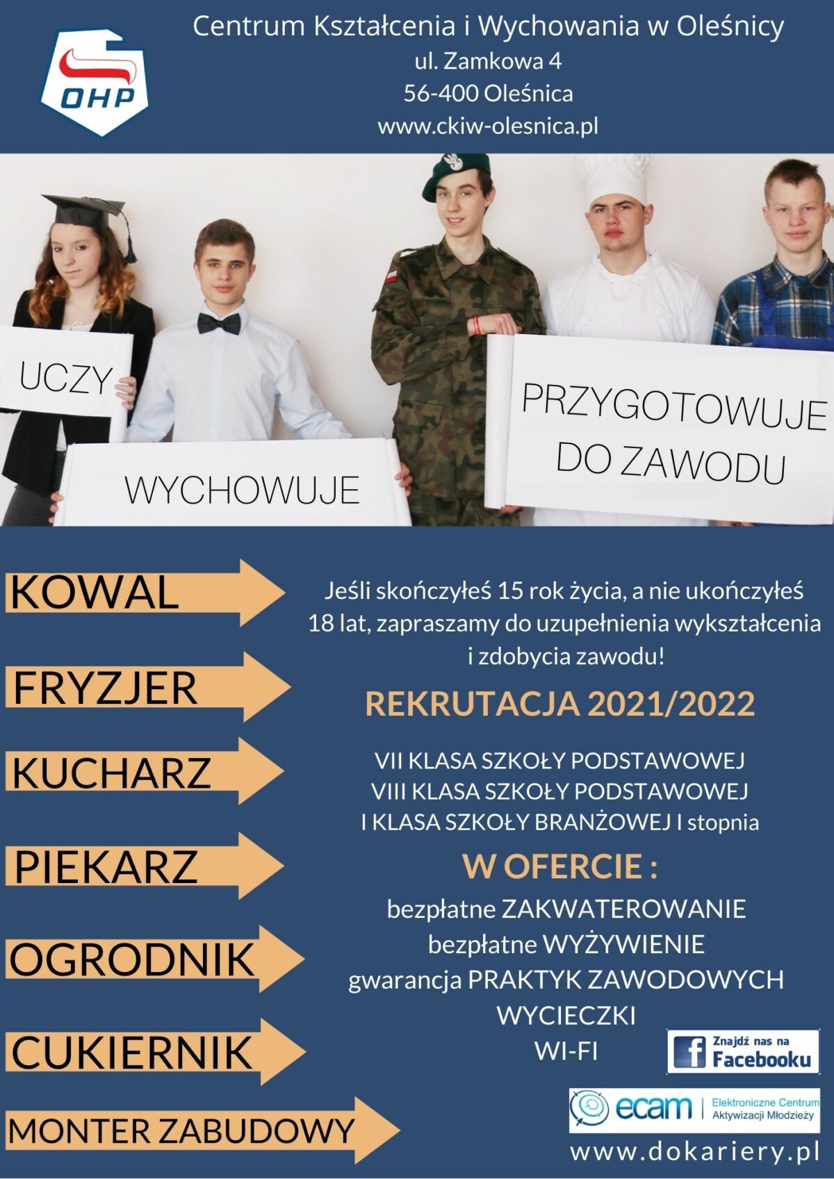 ulotka rekrutacyjna