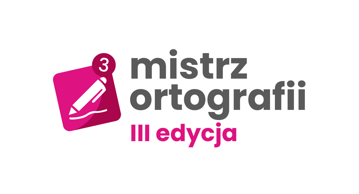 Logo mistrz ortografii III edycja
